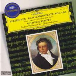 BEETHOVEN Klavierkonzerte Nos. 4 & 5 = Piano Concertos = Concertos Pour Piano Фирменный CD 