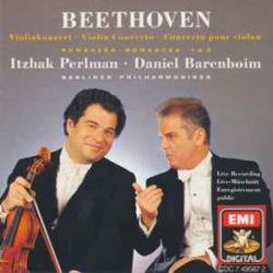 BEETHOVEN Violinkonzert · Violin Concerto · Concerto Pour Violon - Romanzen · Romances 1 & 2 Фирменный CD 