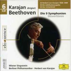 BEETHOVEN Die 9 Symphonien - Ouverturen CD-Box 