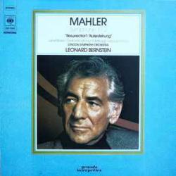 MAHLER   BERNSTEIN Symphonie No. 2 "Resurrection"- "Auferstehung" LP-BOX 