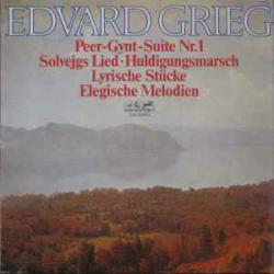 GRIEG Peer-Gynt-Suite Nr.1 • Solvejgs Lied • Huldigungsmarsch • Lyrische Stücke • Elegische Melodien Виниловая пластинка 