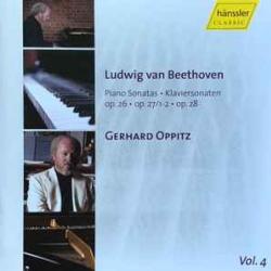 BEETHOVEN Piano Sonatas - Klaviersonaten Op. 26 • Op. 27/1-2 • Op. 28 - Vol. 4 Фирменный CD 