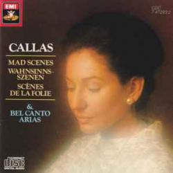 MARIA CALLAS MAD SCENES & BEL CANTO ARIAS Фирменный CD 