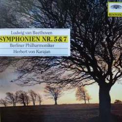 BEETHOVEN Symphonien Nr. 5 & 7 Фирменный CD 