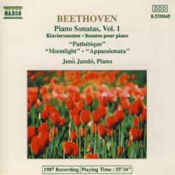 BEETHOVEN Piano Sonatas Vol. 1: Moonlight • Pathétique • Appassionata Фирменный CD 