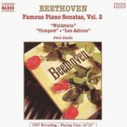 BEETHOVEN Piano Sonatas, Vol. 2: Waldstein • Tempest • Les Adieux Фирменный CD 