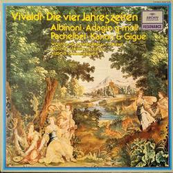 VIVALDI  ALBINONI  PACHELBEL Die Vier Jahreszeiten / Adagio G-moll / Kanon & Gigue Виниловая пластинка 