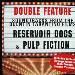 VARIOUS Reservoir Dogs & Pulp Fiction - Double Feature Soundtracks From The Quentin Tarantino Films Фирменный CD 