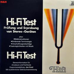 VARIOUS Hi-Fi Test / Prüfung Und Erprobung Von Stereo-Geräten Виниловая пластинка 