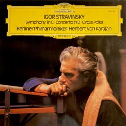STRAWINSKY Symphony In C - Concerto In D - Circus Polka Виниловая пластинка 