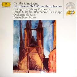 SAINT-SAENS Symphonie Nr. 3 "Orgel-Symphonie" Виниловая пластинка 