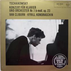 Tschaikowsky – Van Cliburn, Kyrill Kondraschin Konzert Für Klavier Und Orchester Nr. 1 B-moll, Op. 23 Виниловая пластинка 