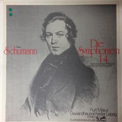 SCHUMANN Die Symphonien 1 - 4 / Ouverture, Scherzo & Finale E-dur Op. 52 / "Hermann Und Dorothea" Op.136 LP-BOX 