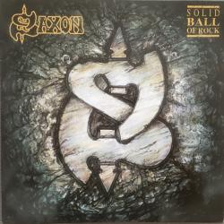 SAXON SOLID BALL OF ROCK Виниловая пластинка 