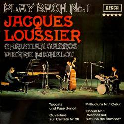 JACQUES LOUSSIER PLAY BACH No. 1 Виниловая пластинка 