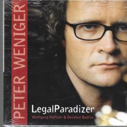 Peter Weniger, Wolfgang Haffner & Decebal Badila LEGAL PARADIZER Фирменный CD 