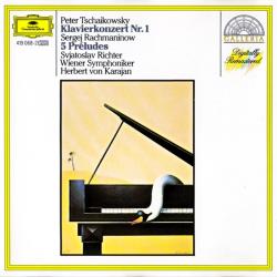 TSCHAIKOWSKY   RACHMANINOW Klavierkonzert Nr. 1 / 5 Préludes Фирменный CD 