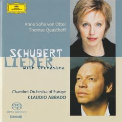 SCHUBERT LIEDER WITH ORCHESTRA Фирменный CD 