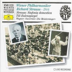 RICHARD STRAUSS   WAGNER Sinfonia Domestica · Till Eulenspiegel / Ouvertüre »Die Meistersinger« Фирменный CD 