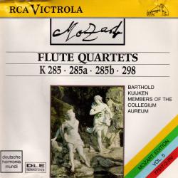 MOZART Flute Quartets K 285 • 285a • 285b • 298 Фирменный CD 