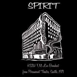 SPIRIT KSIW FM Live Broadcast From Paramount Theatre, Seattle, 1971 Фирменный CD 