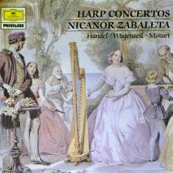 NICANOR ZABALETA Harfenkonzerte Фирменный CD 