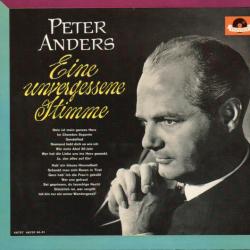 PETER ANDERS Eine Unvergessene Stimme Фирменный CD 