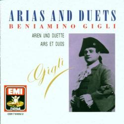 BENIAMINO GIGLI ARIAS AND DUETS Фирменный CD 