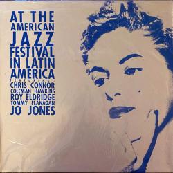 VARIOUS At The American Jazz Festival in Latin America: Featuring Chris Connor Coleman Hawking Roy Eldridge Tommy Flanagan Jo Jones Фирменный CD 