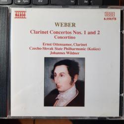 CARL MARIA VON WEBER Weber: Clarinet Concertos Nos. 1 And 2 - Concertino Фирменный CD 