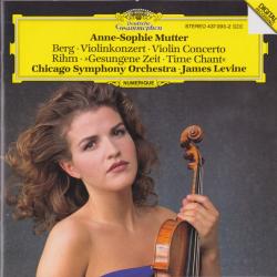 ALBAN BERG   RIHM Violinkonzert = Violin Concerto / »Gesungene Zeit = Time Chant« Фирменный CD 