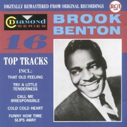 BROOK BENTON 16 TOP TRACKS Фирменный CD 