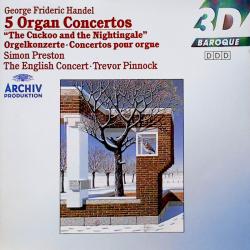 HANDEL 5 Organ Concertos "The Cuckoo And The Nightingale" Фирменный CD 
