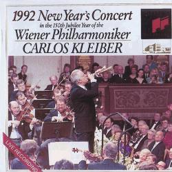 CARLOS KLEIBER 1992 New Year’s Concert In The 150th Jubilee Year Of The Wiener Philharmoniker Фирменный CD 
