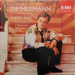 FRANK PETER ZIMMERMANN   EUGENE YSAYE Obsession (6 Sonates Pour Violon Solo Op.27) Фирменный CD 
