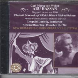 ELIZABETH SCHWARZKOPF Weber: Abu Hassan Фирменный CD 