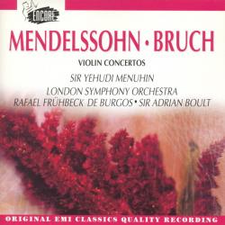 MENDELSSOHN   BRUCH VIOLIN CONCERTOS Фирменный CD 