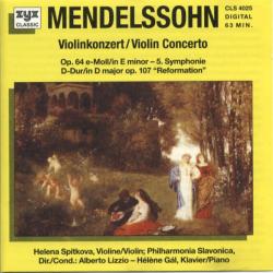 MENDELSSOHN Violinkonzert = Violin Concerto Фирменный CD 
