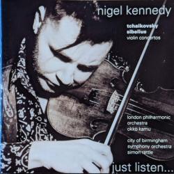 NIGEL KENNEDY Tschaikowsky & Sibelius: Violinkonzerte Фирменный CD 
