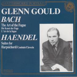 GLENN GOULD Bach: The Art Of The Fugue = Die Kunst Der Fuge = L'Art De La Fugue / Haendel: Suites For Harpsichord = Cembalo = Clavecin Фирменный CD 