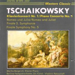 TSCHAIKOWSKY Klavierkonzert Nr. 1 / Romeo Und Julia / Finale 5. Symphonie Фирменный CD 