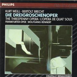 KURT WEILL   BERTOLT BRECHT Die Dreigroschenoper / The Threepenny Opera / LOpéra de Quat' Sous Фирменный CD 