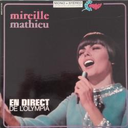 MIREILLE MATHIEU En Direct De L'Olympia Виниловая пластинка 