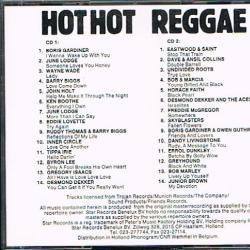 VARIOUS HOT HOT REGGAE Фирменный CD 