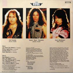 THE RODS Let Them Eat Metal Виниловая пластинка 