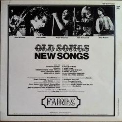 FAMILY Old Songs, New Songs Виниловая пластинка 
