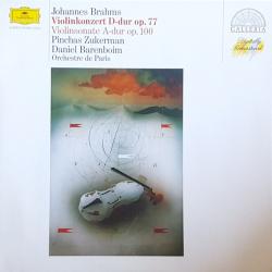 BRAHMS Violinkonzert D-Dur Op. 77 / Violinsonate A-Dur Op. 100 Виниловая пластинка 