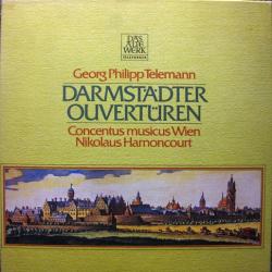 TELEMANN Darmstädter Ouvertüren LP-BOX 