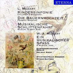 MOZART Kindersinfonie / Die Bauernhochzeit / Die Musikalische Schlittenfahrt Фирменный CD 