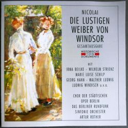 NICOLAI Die Lustigen Weiber Von Windsor Фирменный CD 